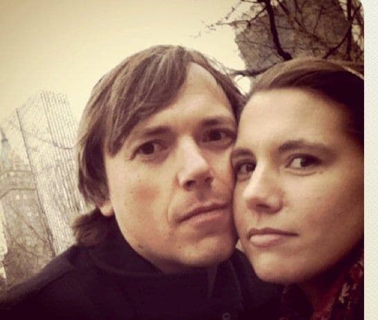 Man and woman close-up portrait