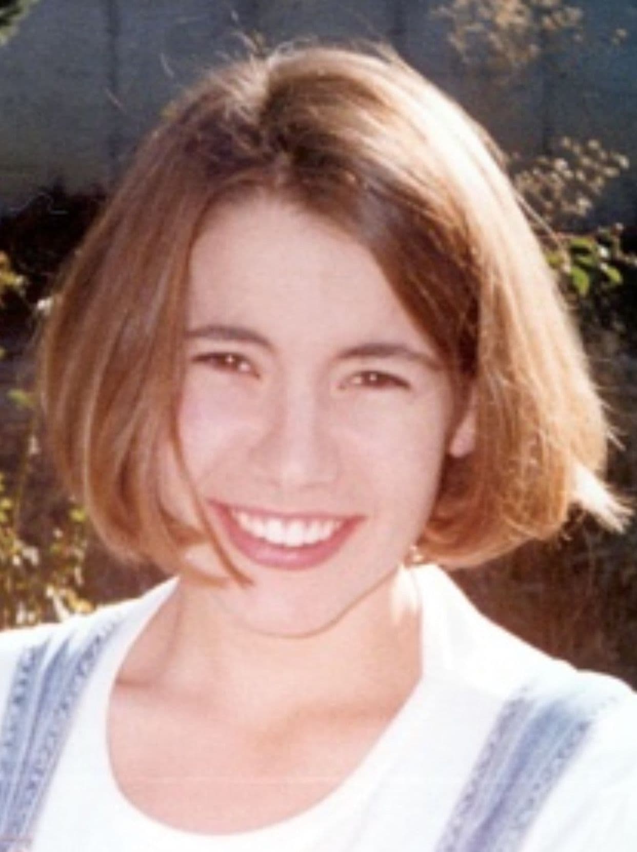 Portrait of a teenage girl with short hair